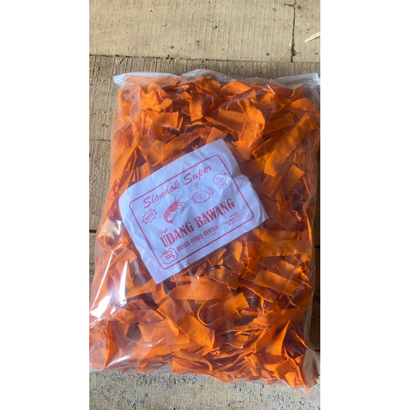 

slondok pedas manis merah balado (mentah) 1kg
