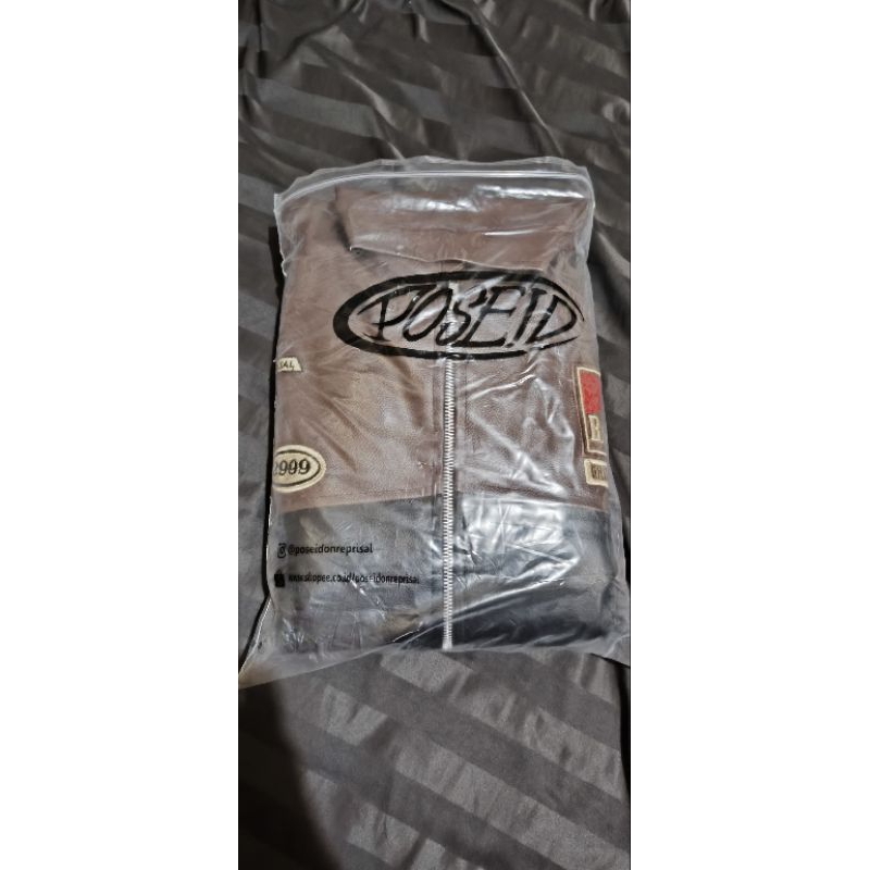 Varsity Leather Jacket | DYNAMITE | Poseidon Reprisal (USE LIKE NEW)