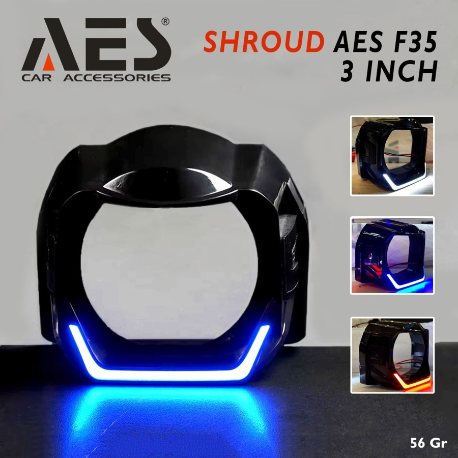 TNN1 Shroud DRL BMW F35 3 Inch Universal Merk AES