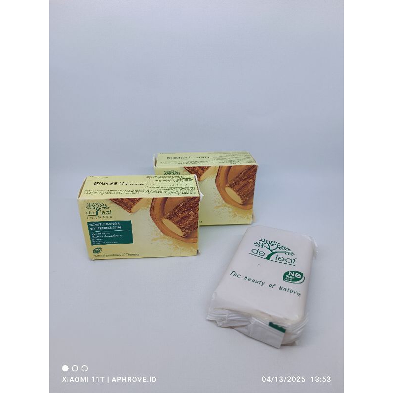 SABUN BANGKOK THE LEAF THANAKA MOIST & WHITE