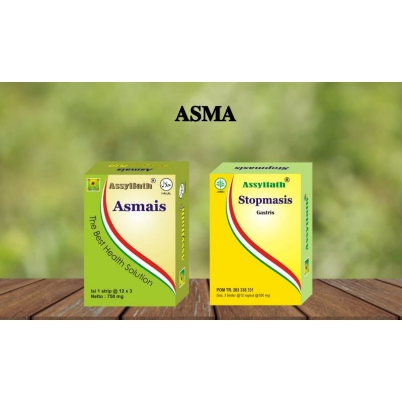 HERBAL ASMA - ASMA - OBAT ASMA - ASSYIFATH - PAKET