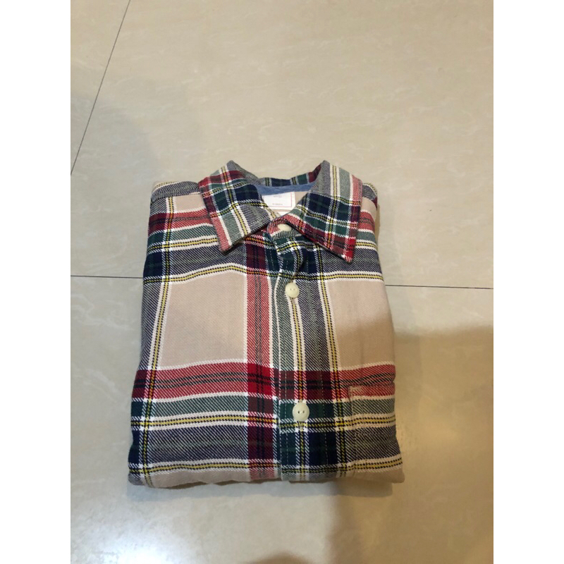 GAP BROWN RED SHIRT SIZE SMALL