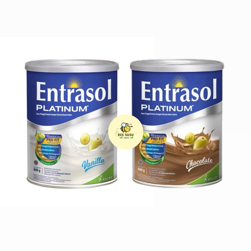 

Entrasol Platinum Vanila & Coklat 800gr