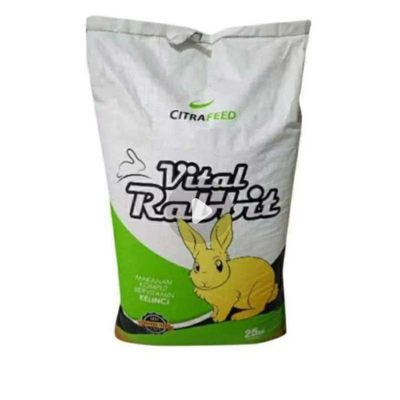 Vital Rabbit, Nice Rabbit, Star Rabbit Pelet Pakan Kelinci 1 Karung