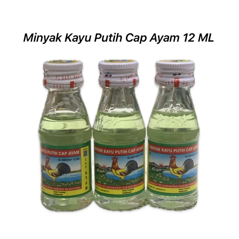 Minyak Kayu Putih Cap Ayam (Botol Kaca)