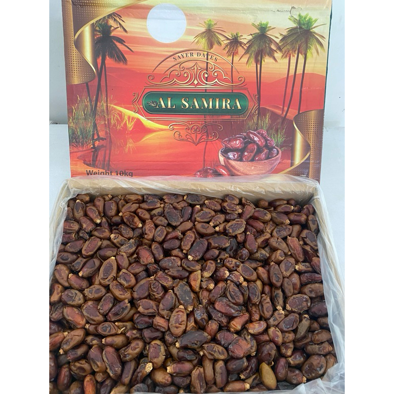 

Kurma Sayer Samira 1kg ( expaird baru )