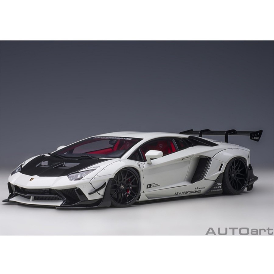 1/18 AUTOART LAMBORGHINI AVENTADOR LB WORKS LIBERTY WALK LBWK NO IXO