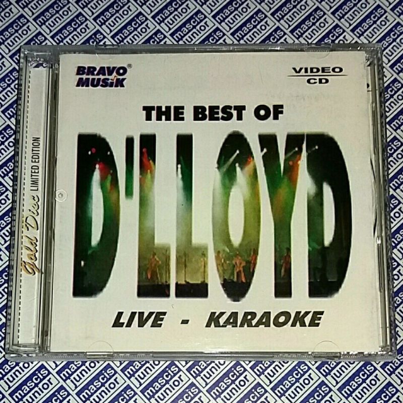 VCD The Best of D'LLOYD - Live Karaoke Dlloyd V CD ORIGINAL D Lloyd