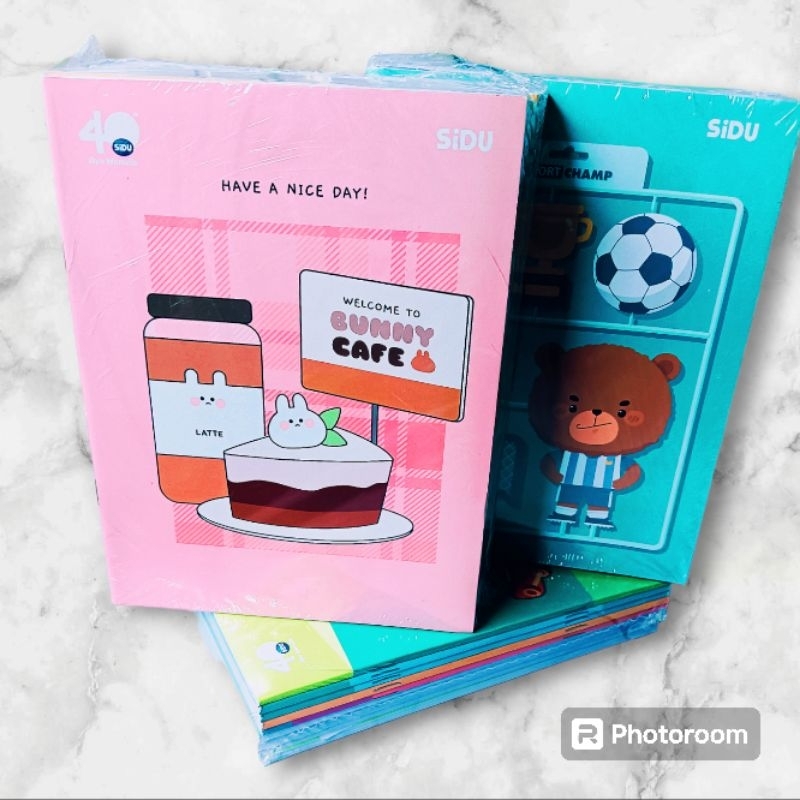 

Ay00! (PROMO) PAKET LENGKAP BUKU TULIS SEKOLAH SIDU ISI 58 &38 LEMBAR 1PACK 10 BUKU FREE 2 PULPEN 2