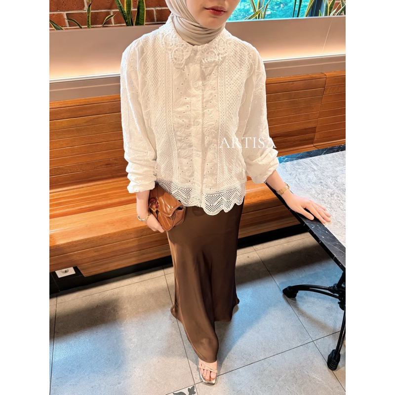 ARTISA - Blouse Wanita Katbol | Blouse Katun Bordir | Blouse wanita