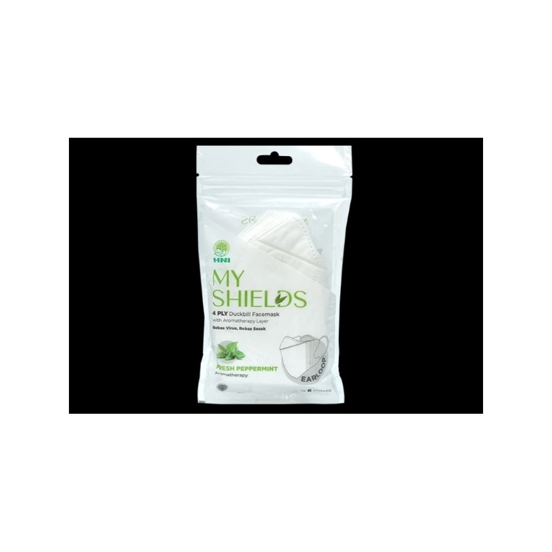 MYSHIELDSDUCKBILL PEPPERMINT HNI HPAI. * Masker Kesehatan. * Herbal 100% Ori. * Dapatkan Dengan Harg