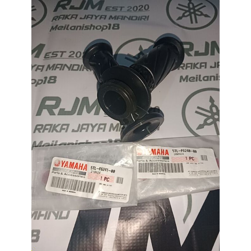 Handgrip mio sporty sepasang 5TL F6241 00 - 5TL F6240 00 original yamaha genuine parts