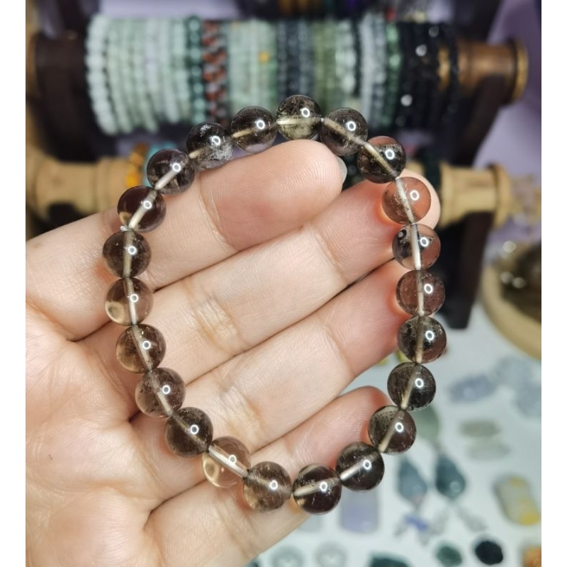 8mm Smoky QuartzQuartz Bracelet