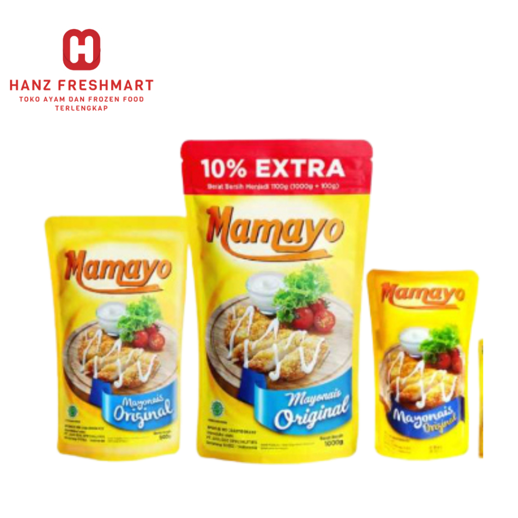 

Mamayo Mayonaise 200gr, 500gr & 1kg - Hanz Freshmart