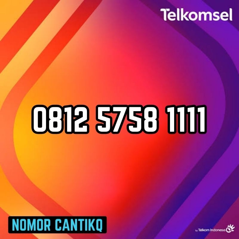 NOMOR CANTIK TELKOMSEL SIMPATI 5758
