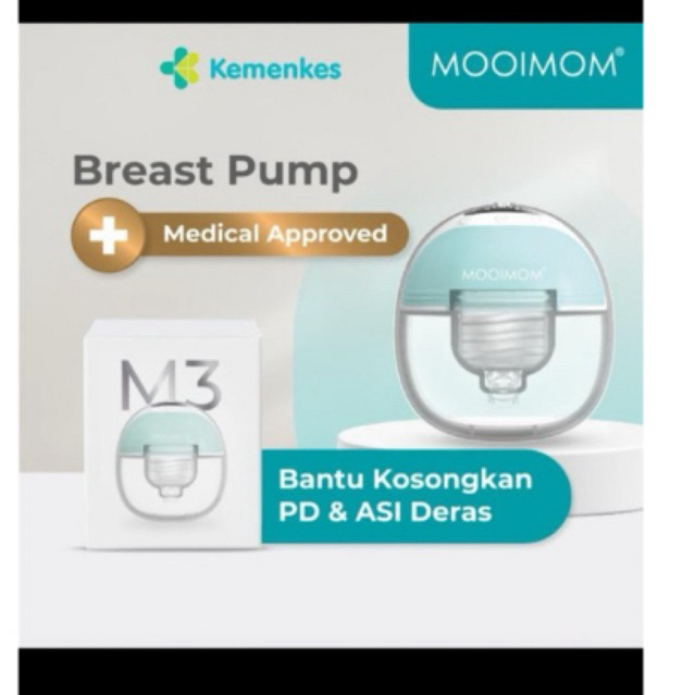 Preloved Mooimom Electric Handsfree Breastpump M3 24Mm - Pompa Payudara