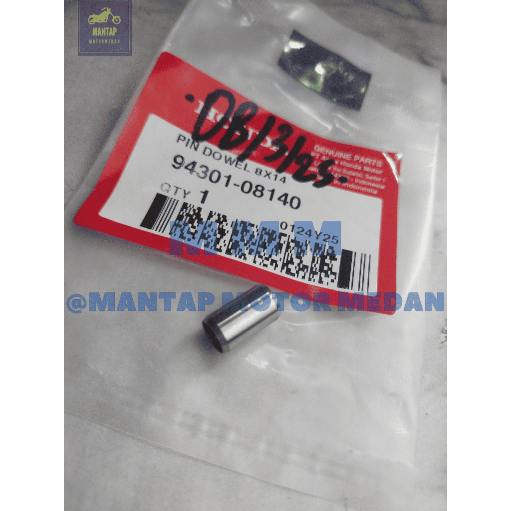 Bos Bosh Blok Pin Dowel 8x14 Supra Grand Beat Vario Scoopy CS1 Revo Mega Pro PCX Original Honda 9430