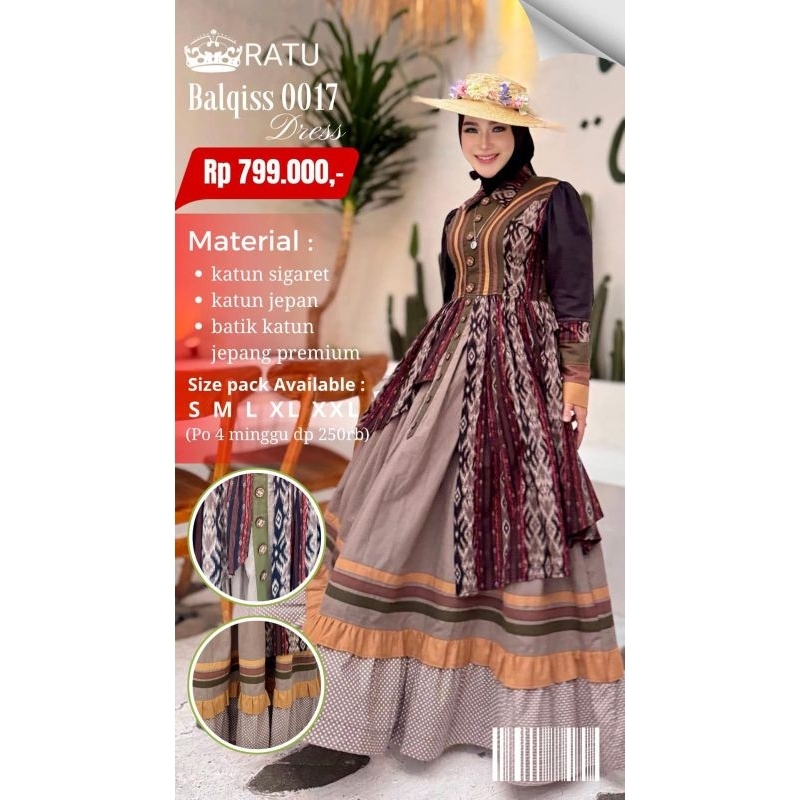 Gamis Balqis by Ratu