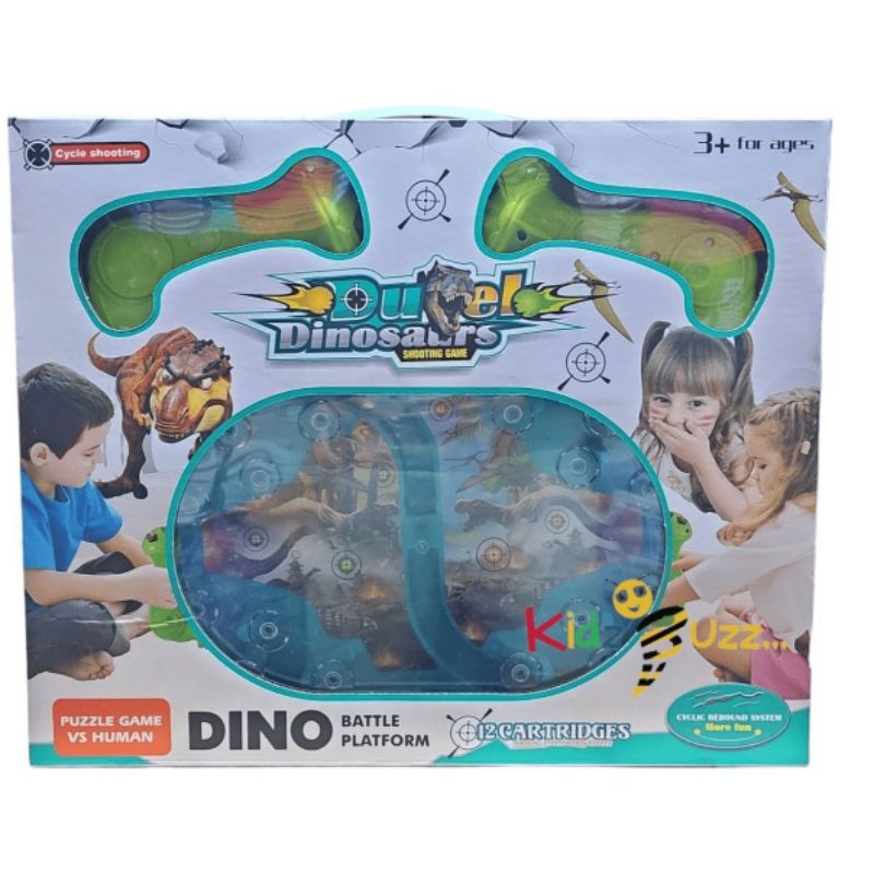 Dinosaur shooting toy for kid 2 player board game