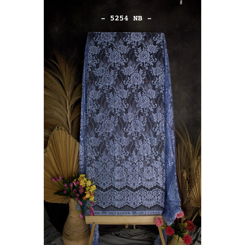 Brokat Semi Francis Metalic Kain Kebaya (Nylon Bright/Metalik) Bahan Kebaya Bali, R&K