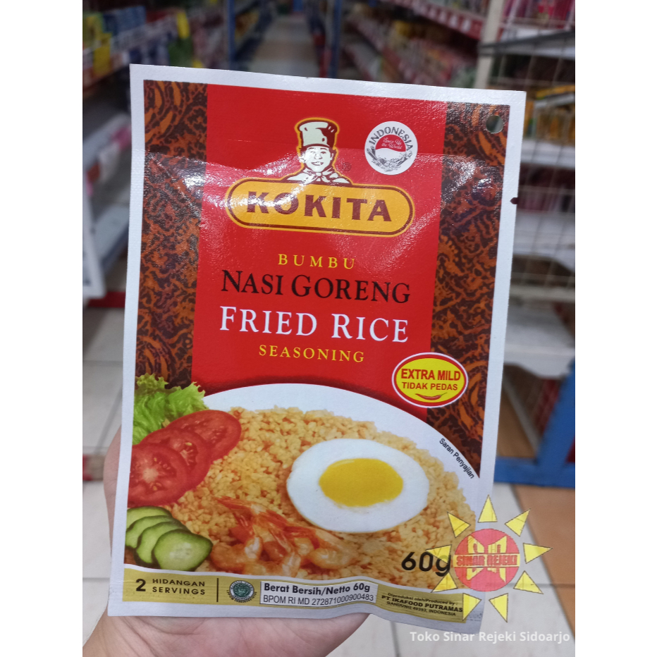 

Kokita Bumbu Nasi Goreng Tidak Pedas 60 gram