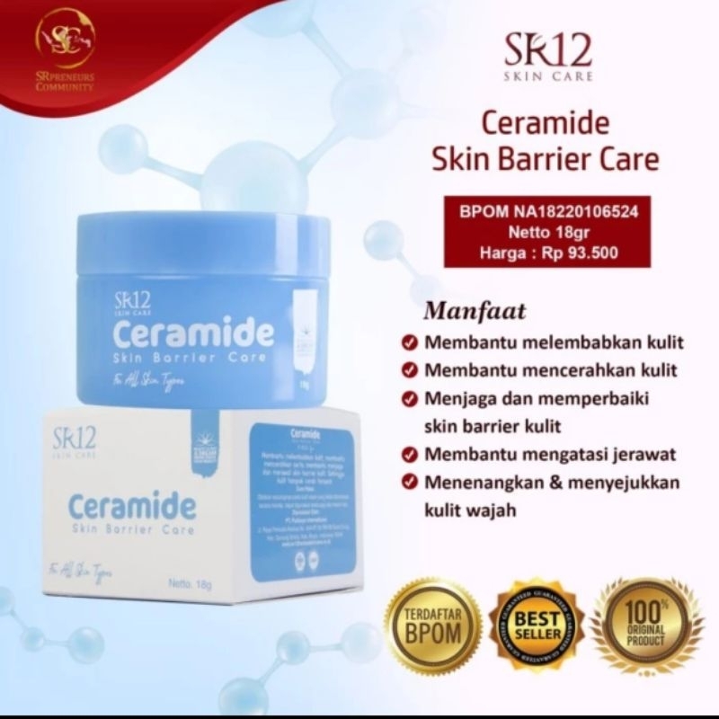 CERAMIDE SKIN BARRIER SR12 CREAM MALAM SR12