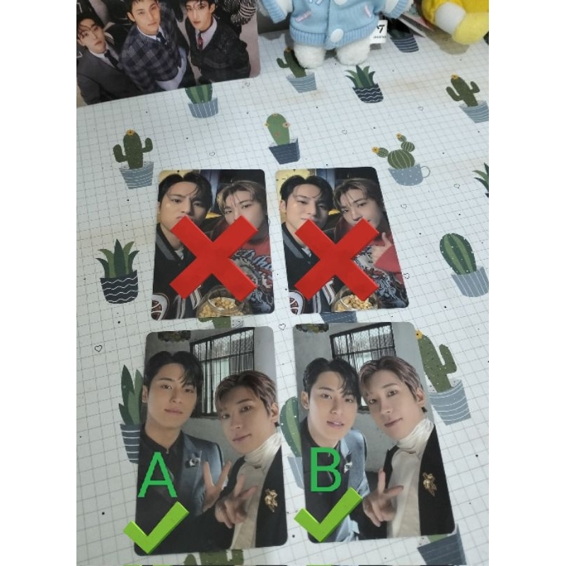 Minwon DICON Photocard ( Mingyu x Wonwoo ) DICON White Midnight