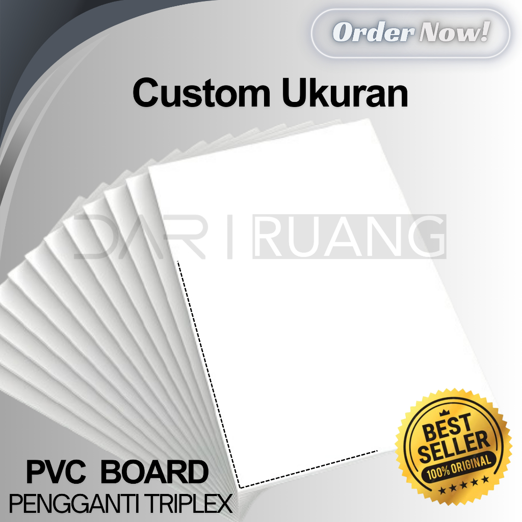 

Pesanan Khusus PVC Board Bebas Potong /Cm