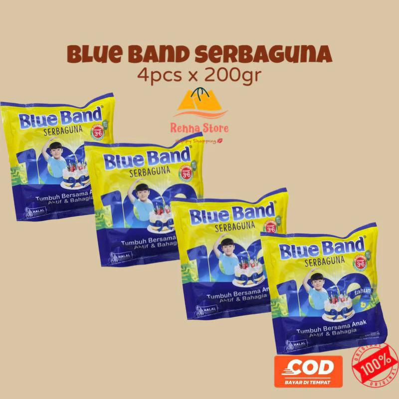 

Blue Band Mentega 200gr Margarin Serbaguna