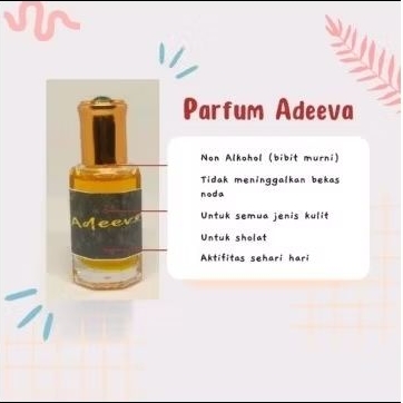 DISINI (COD) PARFUM KASTURI BIDARA ORI MURNI BIBIT 12ML