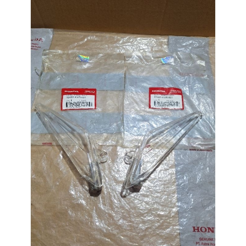 mika kaca sein sen depan honda revo 100 revo100 lancip old original ahm honda