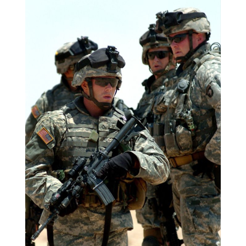 Jaket Army US BDU Digital Camo Lego Combat Uniform