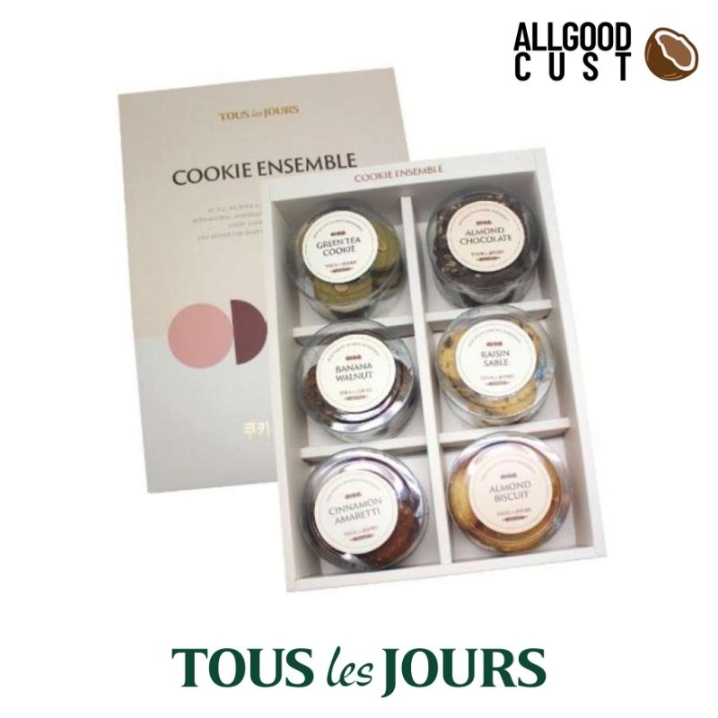 Tous Les Jours Cookie Ensemble Set, Hampers Kue Kering TLJ