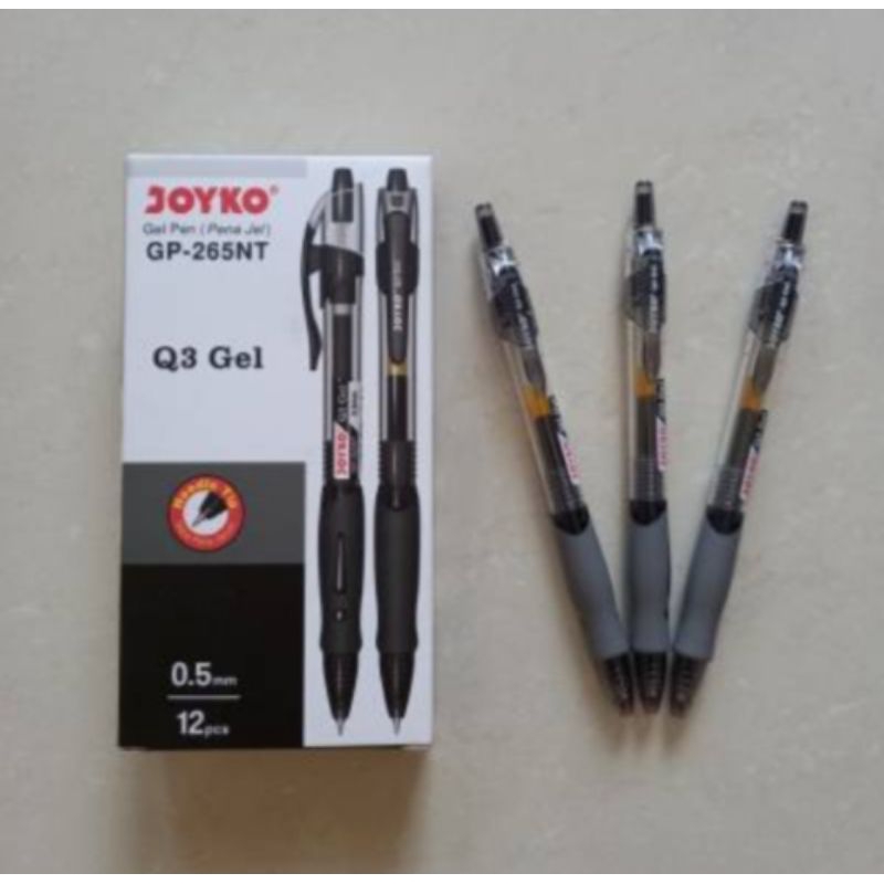 

(3 pcs)Balpoin Gel/pulpen gel/pen gel/balpoin gel hitam/balpoin gel cetek