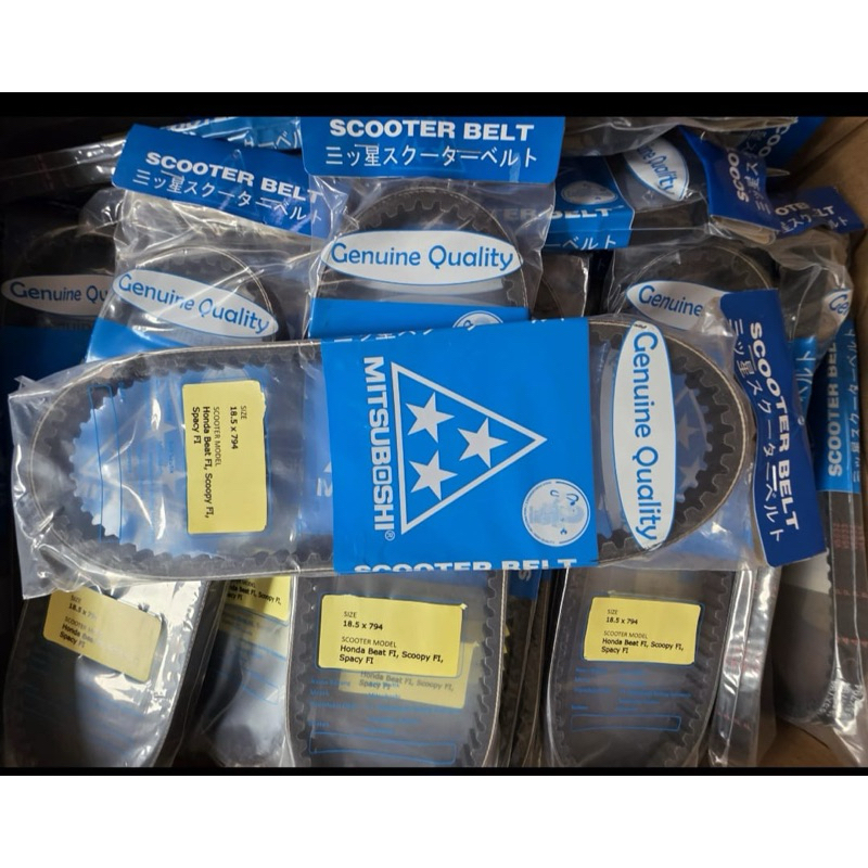 vanbelt beat FI,scoopy FI KZL vario 110 LED,spacy FI mitsuboshi