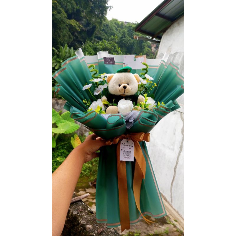 BUKET BONEKA TNI AD / BUKET PELANTIKAN