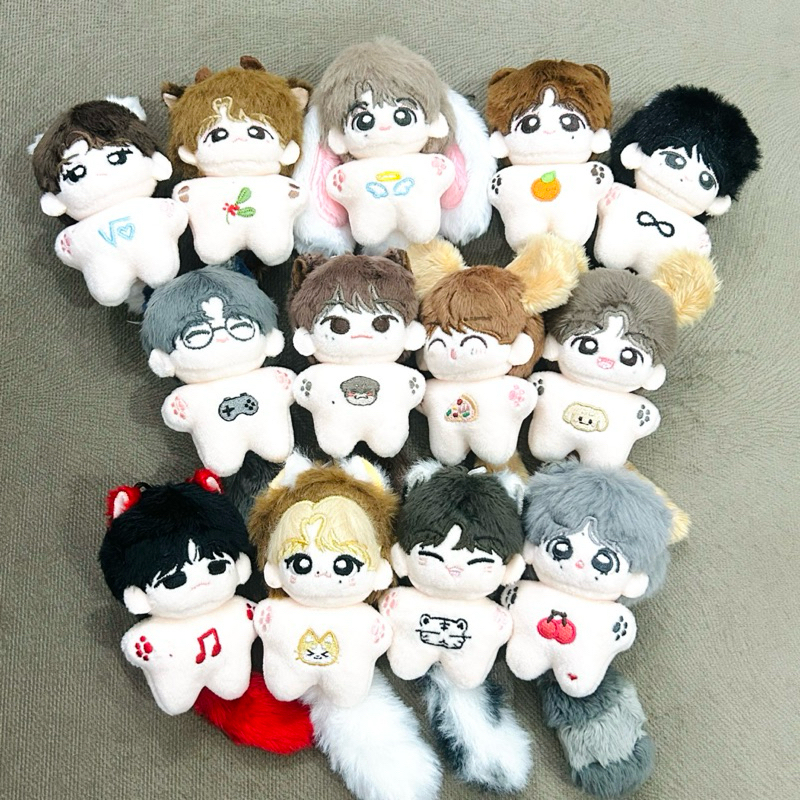 [SVT] 17 Luxury Chibi Baby Human Plushie SevenTeen Mingyu Joshua Jeonghan Koleksi Idol Kpop