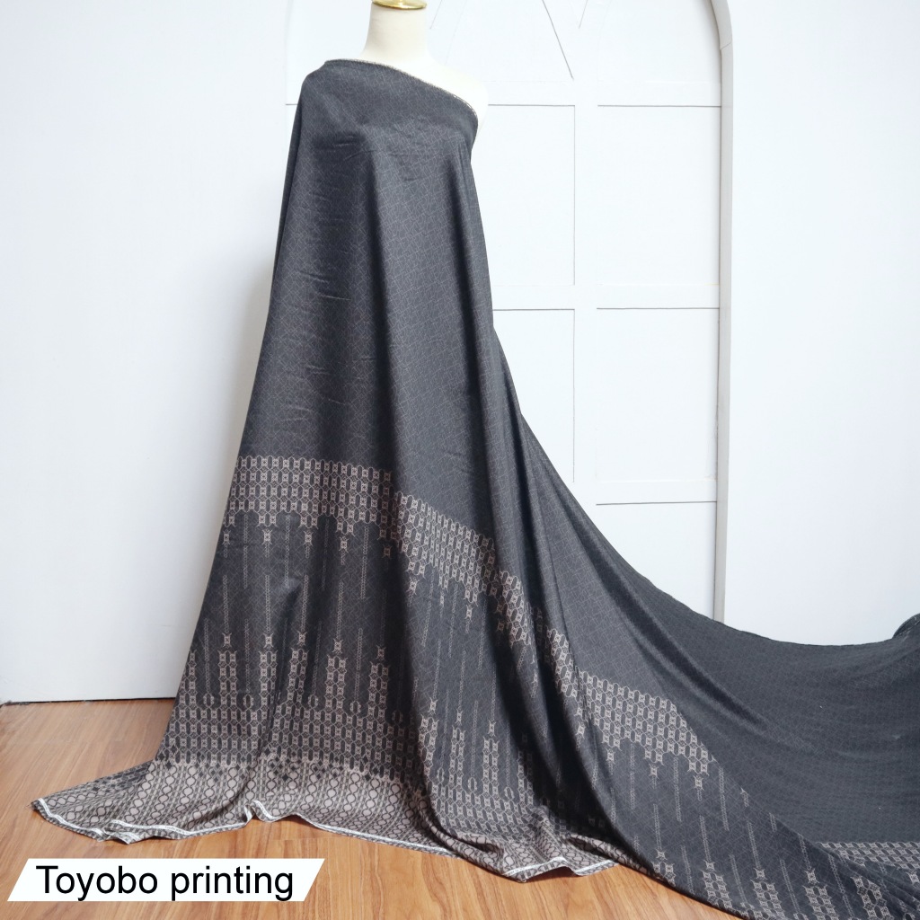 RB Kain Toyobo print premium harga persetengah meter / kain katun toyobo motif harga per 0,50 cm