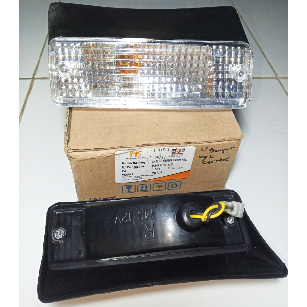 LAMPU BEMPER KRISTAL KIJANG GRAND WRN PUTIH/MS-DNY