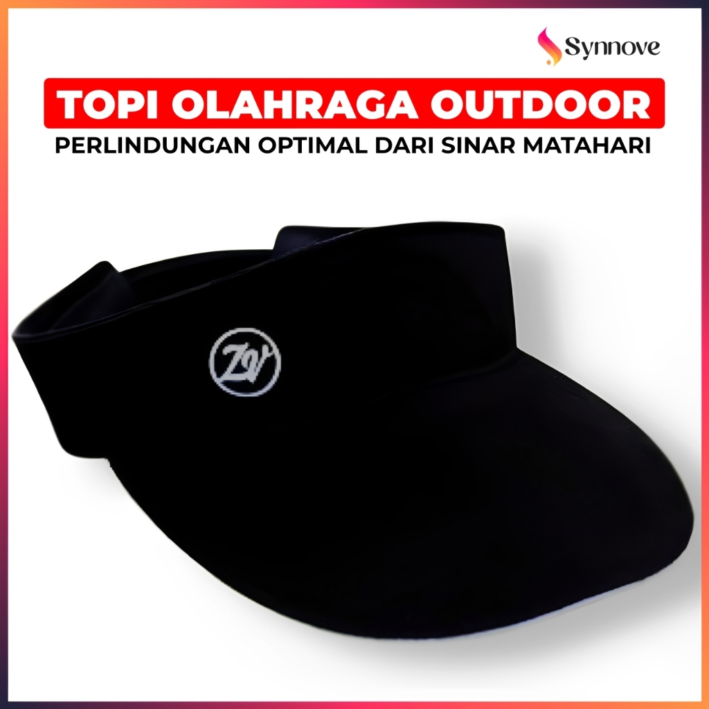 Topi Sport Wanita Adjustable Topi Olahraga Wanita Sport Hijab Topi Joging Wanita Topi Senam Wanita