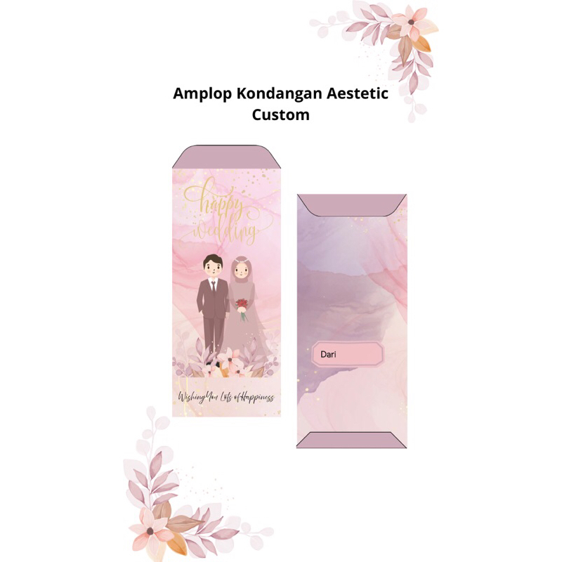 

AMPLOP KONDANGAN CUSTOM 7 x 16CM