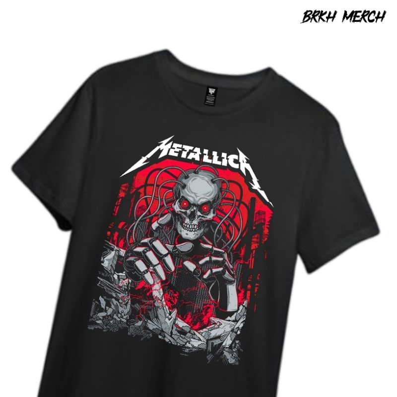KAOS BAND METALLICA UNISEX PRIA WANITA