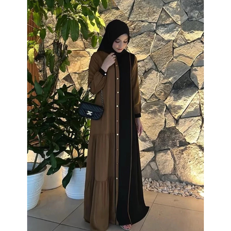Gamis Terbaru Crnkle Airflow Premium Dress Lebaran wanita muslimah Busu Kringkel Bumil KAncing Aktif