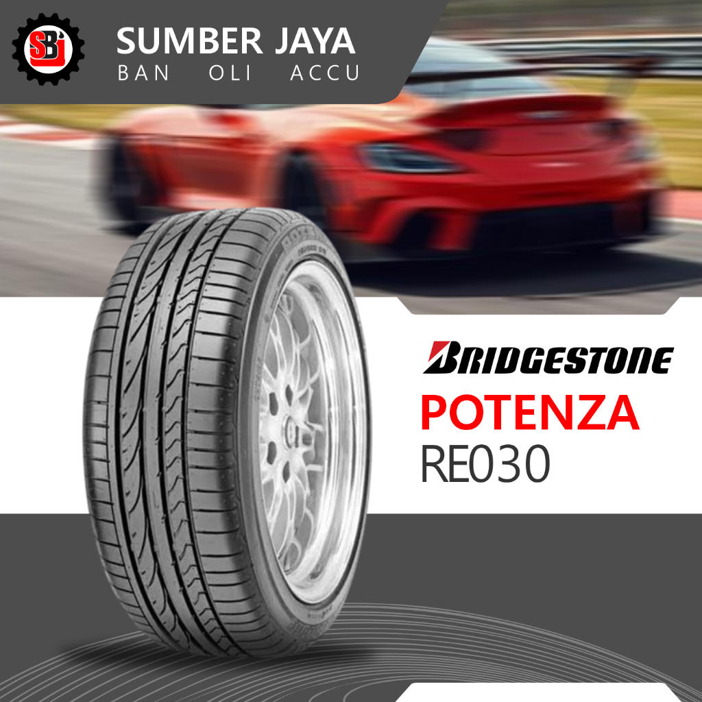 Bridgestone Potenza RE030 185 60 R15 - Ban Mobil Yaris Vitz Swift