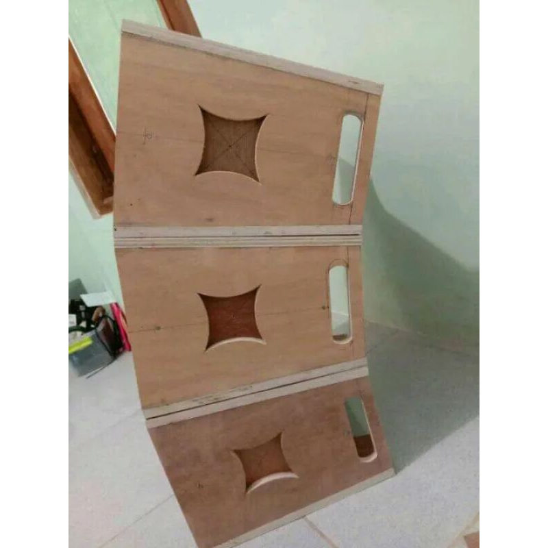 HARGA / 1 box speaker 3 inchi + tweeter model line array
