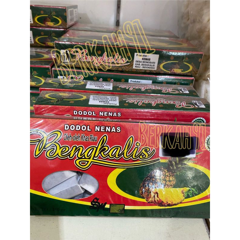 

Dodol Nenas Bengkalis Jenang durian kelapa asli riau