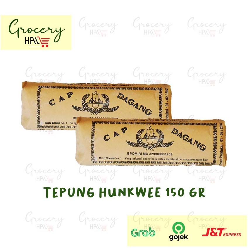 

[ HARGA DUS ] TEPUNG HUN KWEE CAP DAGANG ARCHILLES 150 GRAM - HUNKWEE
