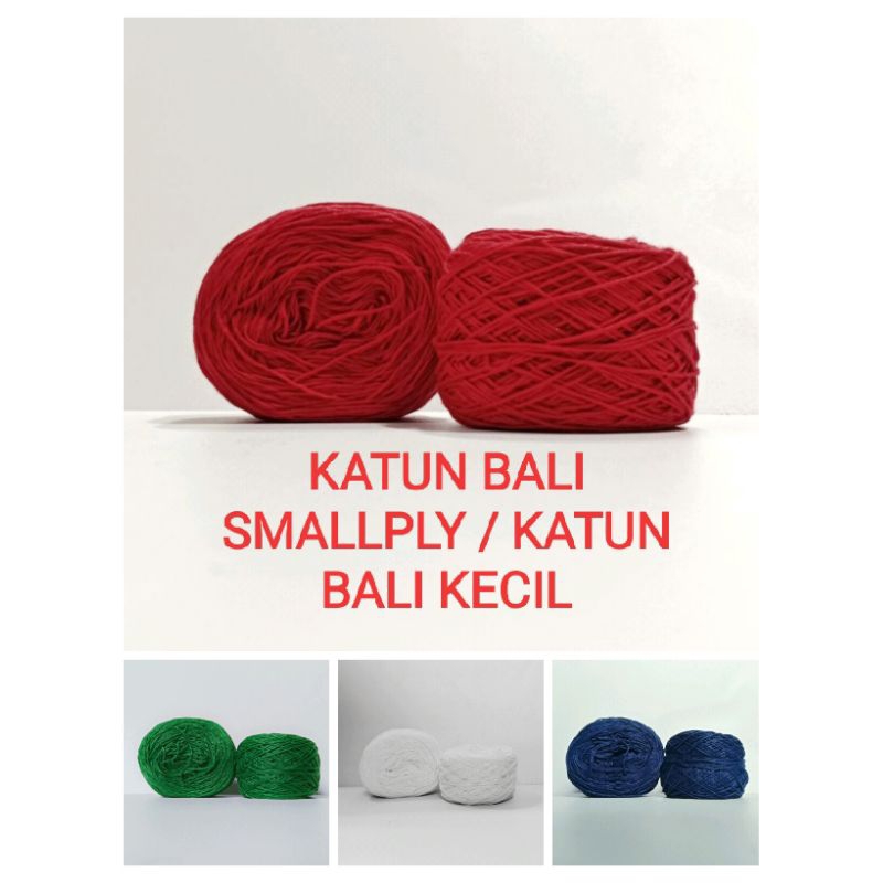 Benang Rajut Katun Bali Smallply/ Katun Bali Kecil