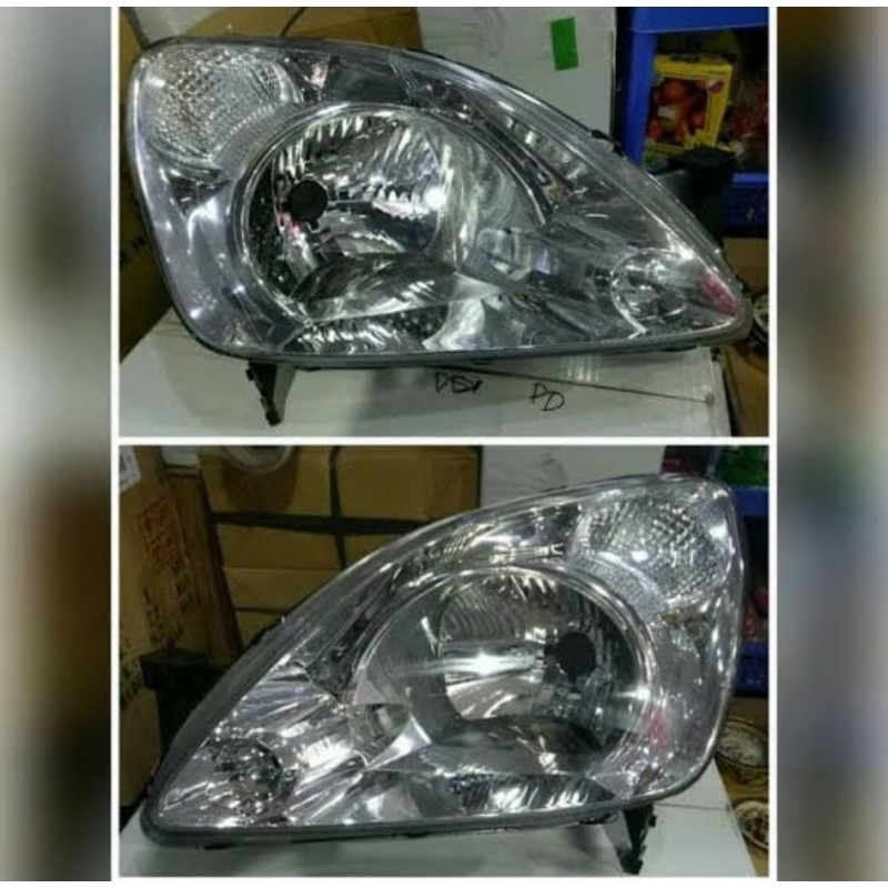 217-1138-RD Headlamp Honda CRV Manual 2002-2004