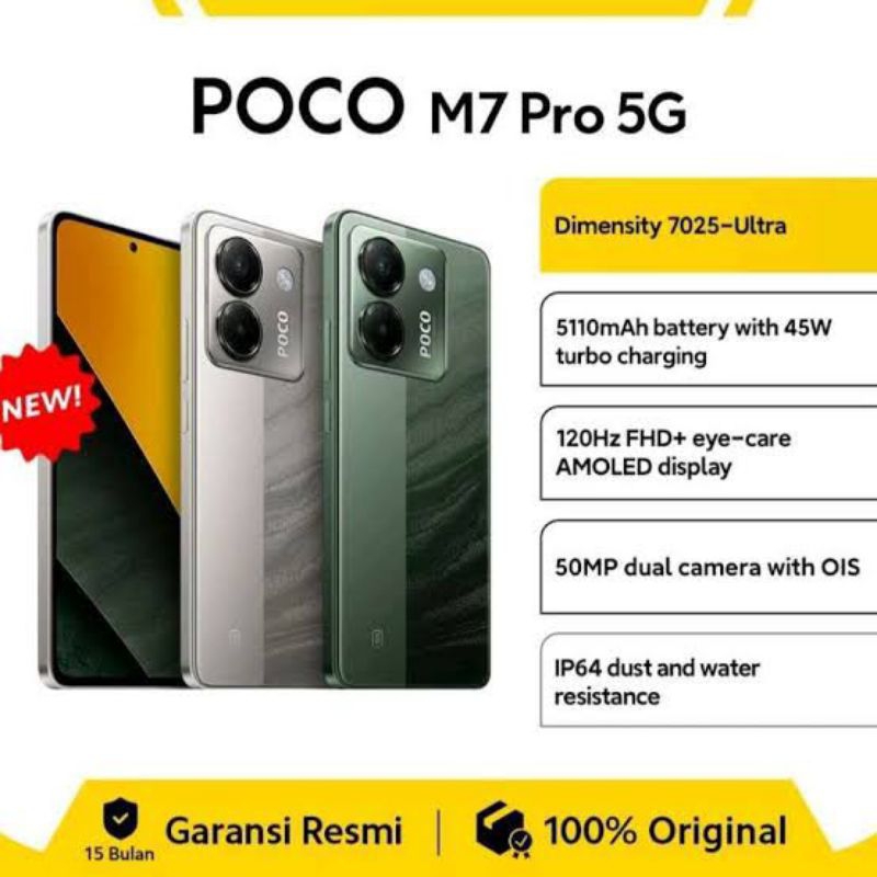 Xiaomi M7 PRO 5G 8 256 nfc Ram 8gb 256gb new garansi resmi
